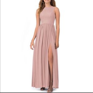 Azazie Dusty Rose Kendall Dress